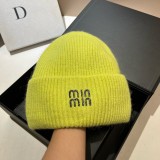 Rabbit Fur Knit Winter Thickened Warmth Hat