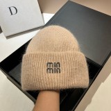 Rabbit Fur Knit Winter Thickened Warmth Hat