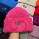 Rabbit Fur Knit Winter Thickened Warmth Hat