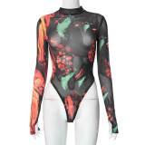 Bohemian Tie-Dye Bodysuit