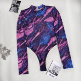 Bohemian Tie-Dye Bodysuit