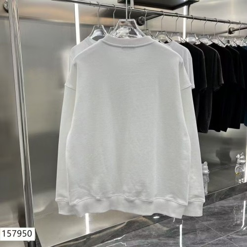 Graphic Cotton Crew Neck Long Sleeve T-Shirt