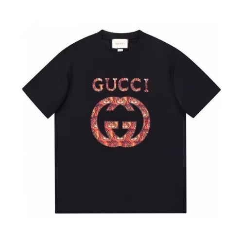 Graphic Cotton Crew Neck T-Shirt