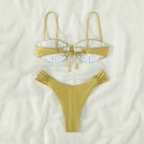 Triangle Plus Size Women's Two-Piece Swimsuit