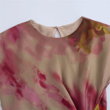 Luxurious Satin Feel Dress