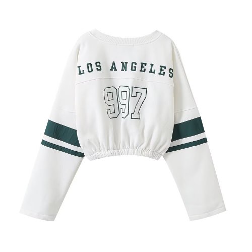 Graphic Sweatshirt & Straight-Leg Jogger Pants Set