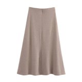Soft Fabric Blouse & Midi Skirt Set