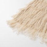 Sleeveless Knit Vest Dress with Fringe