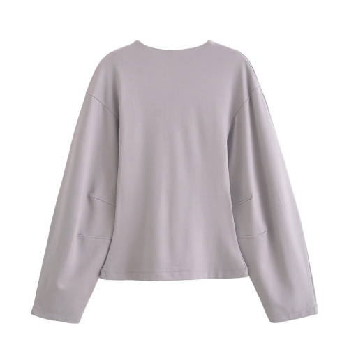 Reversible Crew Neck Top & Relaxed Pants Set