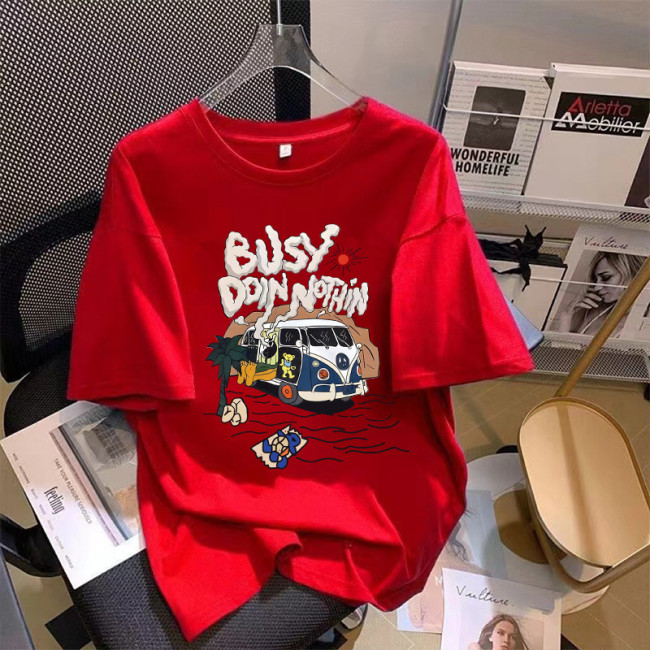 Cotton Short Sleeve T-Shirt for Women