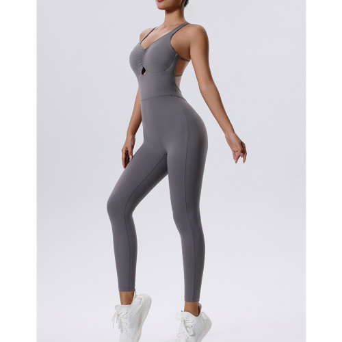 Quick-Dry Yoga Bodysuit