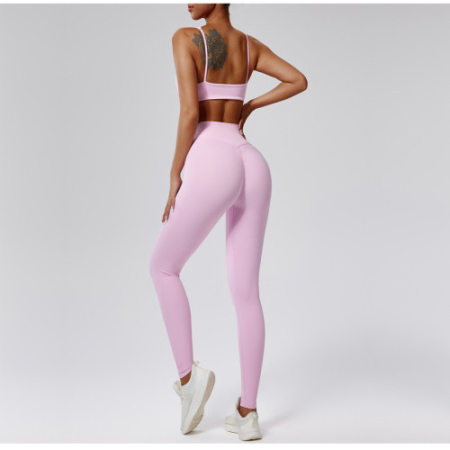 High-Waisted Quick-Dry Yoga Set
