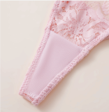Lace and Stylish LOVE Design Low Waist Ladies' Triangle Panties