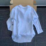 Lightweight Linen Collar-Up Sun Protection Shirt for Summer