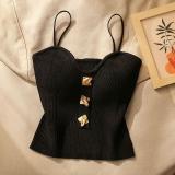 Knitted Strapless Camisoles for Women's Tank Top