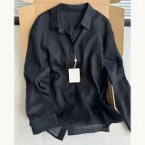Lightweight Linen Collar-Up Sun Protection Shirt for Summer