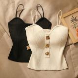 Knitted Strapless Camisoles for Women's Tank Top