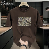 Men's Loose-Fit Pure Cotton Short Sleeve T-Shirt