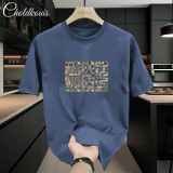 Men's Loose-Fit Pure Cotton Short Sleeve T-Shirt