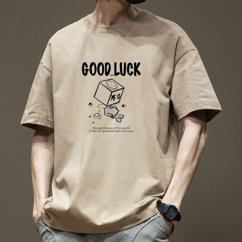 Men's Pure Cotton Short Sleeve T-Shirt
