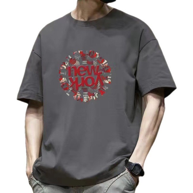 Printed Short Sleeve T-Shirt for Men