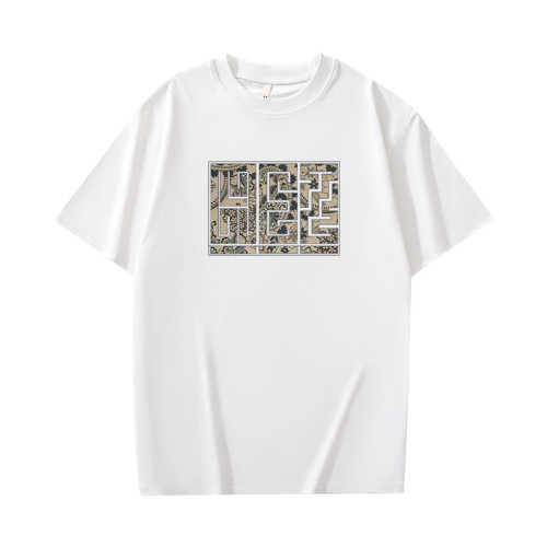 Men's Loose-Fit Pure Cotton Short Sleeve T-Shirt