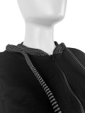 Twist Ribbed Hoodie with Flare Pants Two-Piece Set