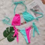 Ihoov Sparkling Crystal Diamond Bikini