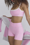 Quick-Dry Tummy-Control Sports Shorts & Tank Set