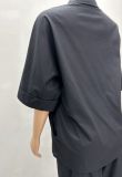 Casual Loose-Fit Shirt and Wide-Leg Pants Two-Piece Set
