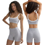 Quick-Dry Tummy-Control Sports Shorts & Tank Set