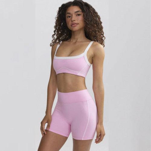 Quick-Dry Tummy-Control Sports Shorts & Tank Set