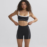 Quick-Dry Tummy-Control Sports Shorts & Tank Set