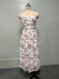 Chiffon Midi Evening Dress