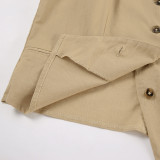 Elegant Cotton-Linen Two-Piece Suit Set for Women