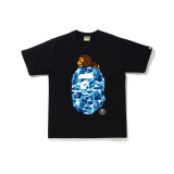 Camouflage Monkey & Ape Head Print Summer Casual T-Shirt for Couples