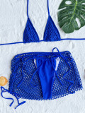 hree-Piece Bikini Swimsuit Set