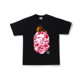 Camouflage Monkey & Ape Head Print Summer Casual T-Shirt for Couples