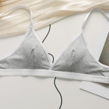 Wireless Sports Triangle Bra Set