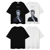 Stranger Things-Inspired Masked Couple Tee Cozy Loose Fit Short Sleeve T-Shirt