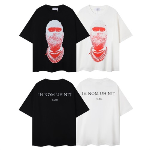 Stranger Things-Inspired Masked Couple Tee Cozy Loose Fit Short Sleeve T-Shirt