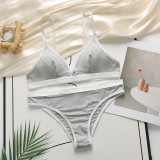 Wireless Sports Triangle Bra Set