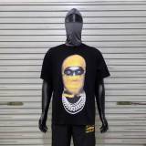 Stranger Things-Inspired Masked Couple Tee Cozy Loose Fit Short Sleeve T-Shirt