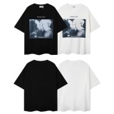 Stranger Things-Inspired Masked Couple Tee Cozy Loose Fit Short Sleeve T-Shirt
