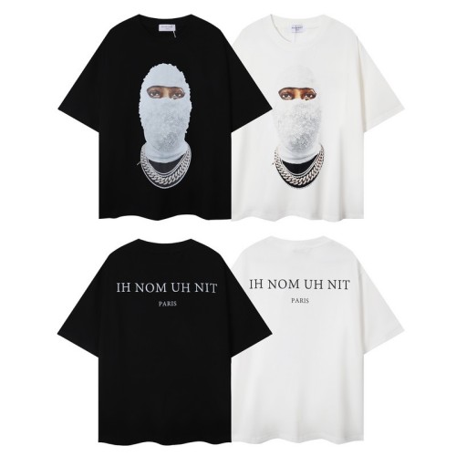 Stranger Things-Inspired Masked Couple Tee Cozy Loose Fit Short Sleeve T-Shirt