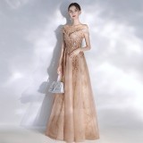 Glamorous Socialite Evening Gown for Women