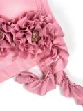 Floral Tassel Design Outwear Fishbone Bustier