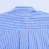 Relaxed Fit Striped Shirt and Pants Set