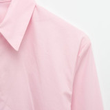Voluminous Shoulder Blouse