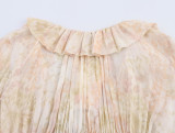 Floral Print Blouse Top Shirts for Women